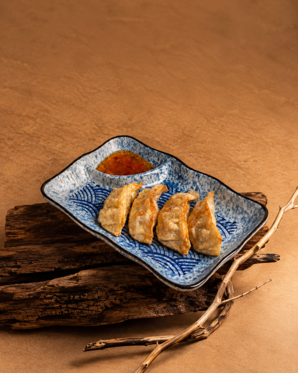 Gyozas de pollo