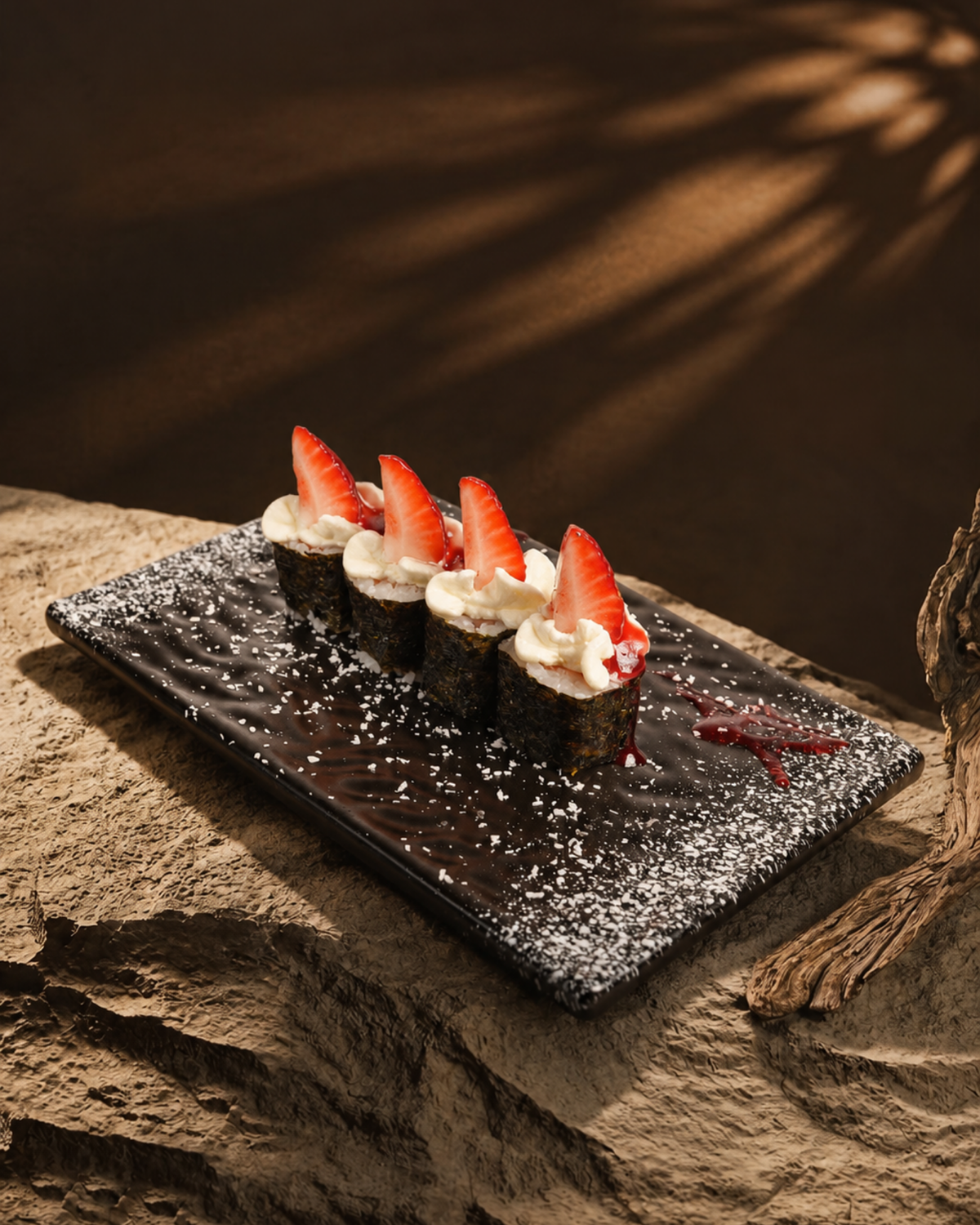 Maki Con Fresa Y Crema