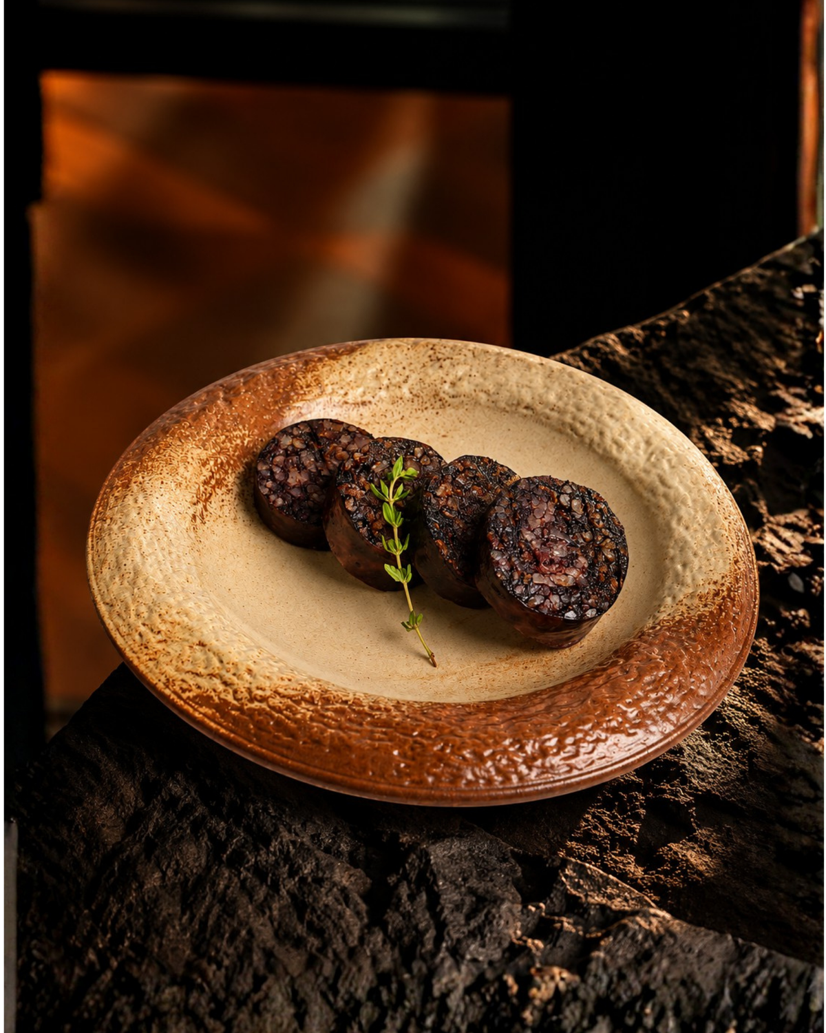 Morcilla a la brasa