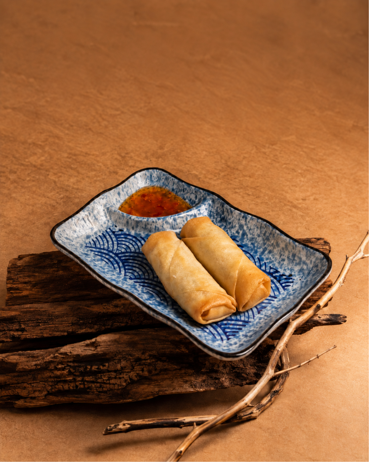 Rollito primavera de pollo