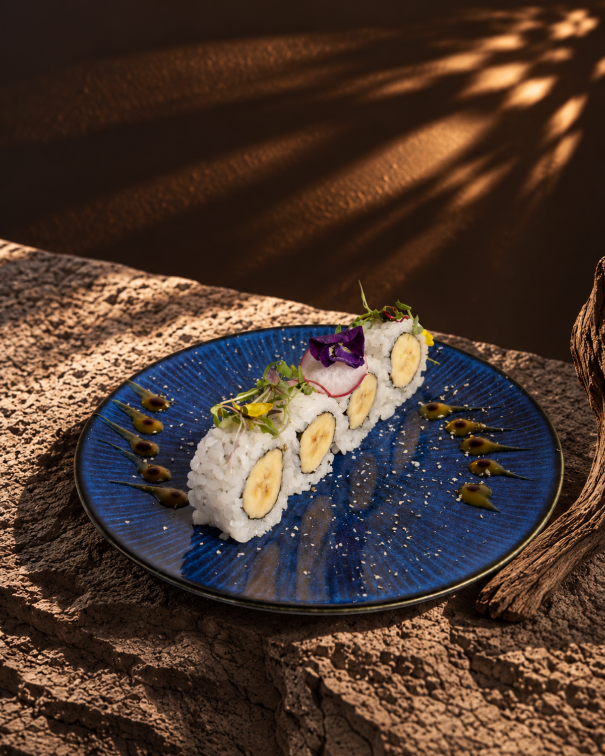 Uramaki de plátano